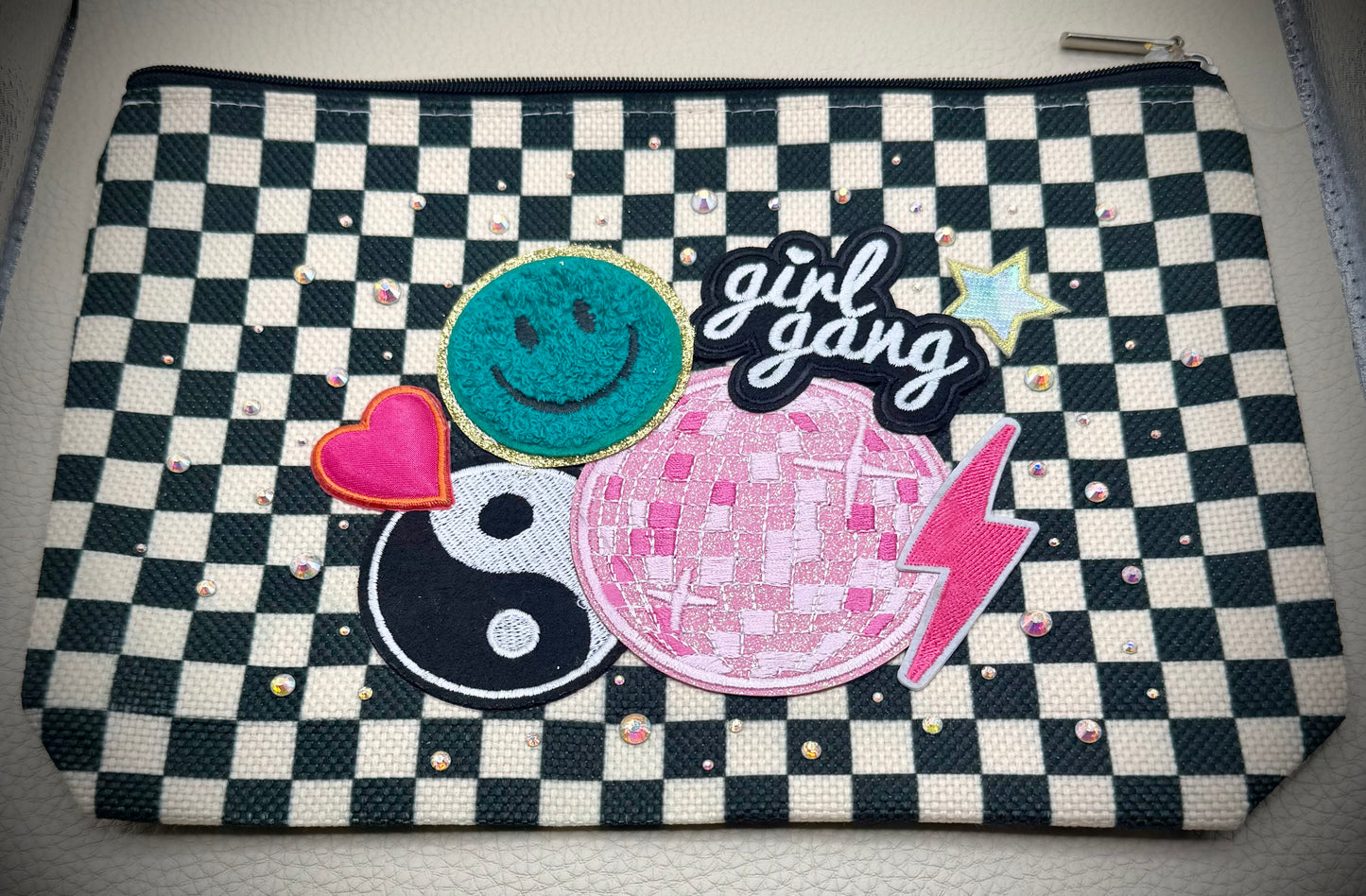 Checkered Girl Gang Dopamine Bag