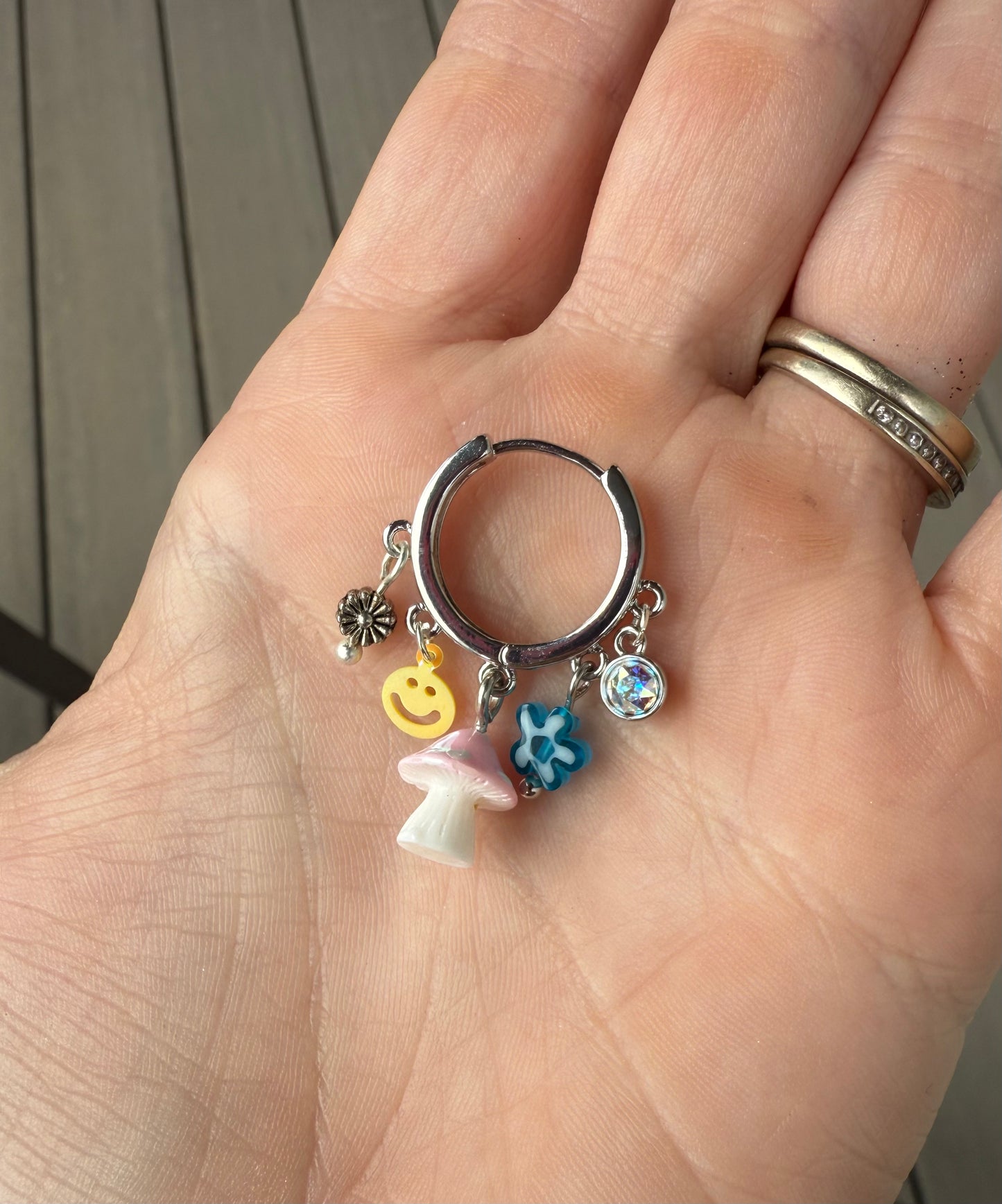 Forest Fun ๐ Mini Charm Earrings
