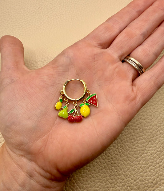 Fruit Salad 🍉 Mini Charm Earrings