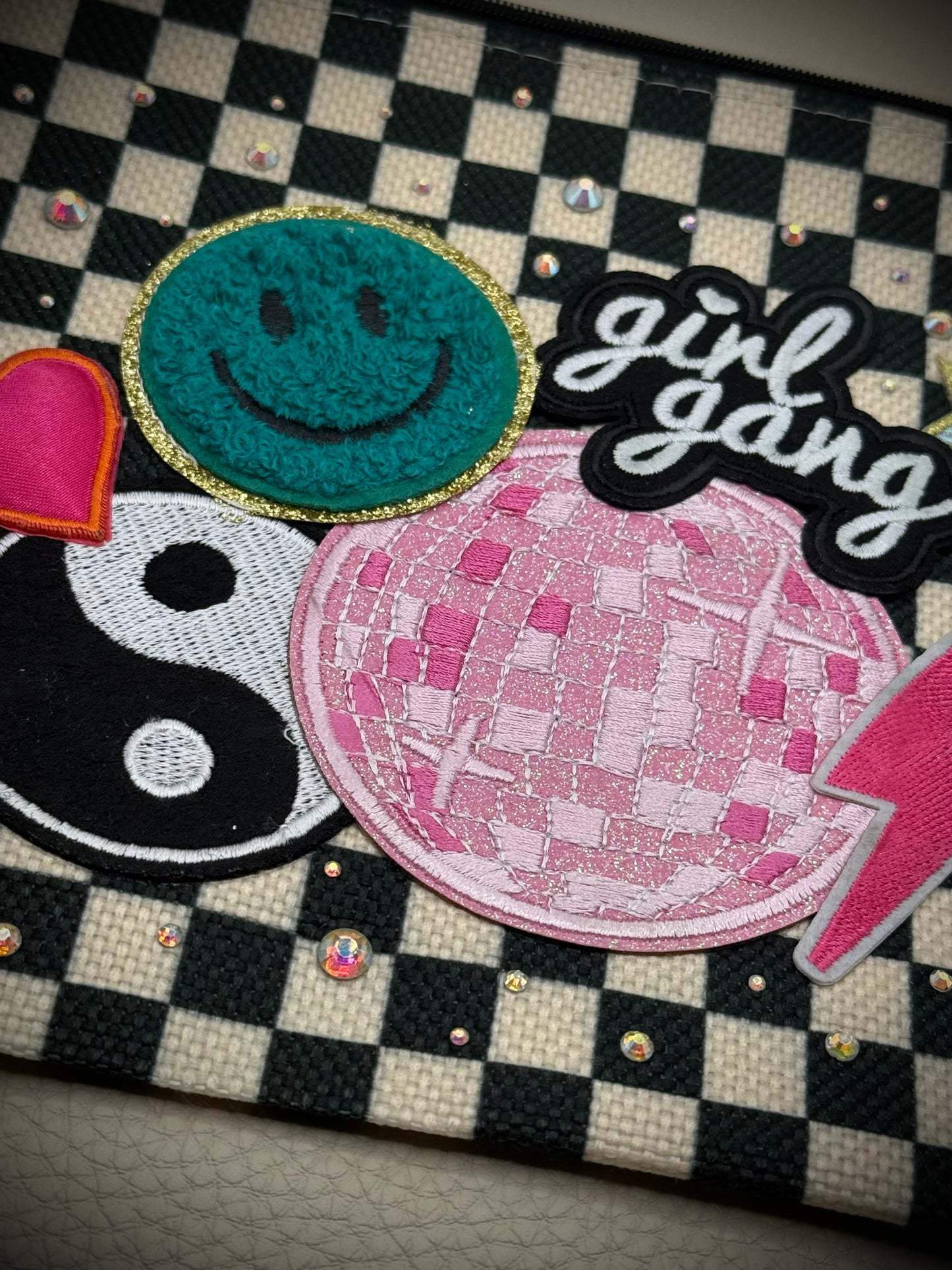 Checkered Girl Gang Dopamine Bag