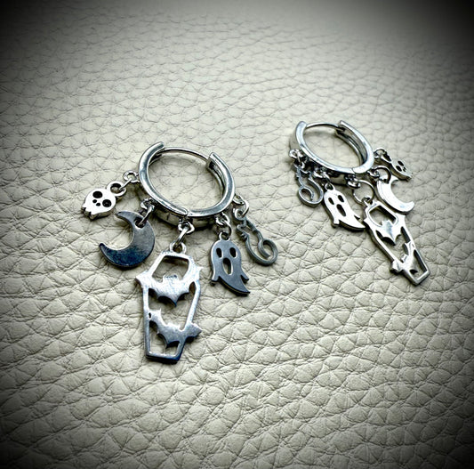 Halloween Queen 👑 Mini Charm Earrings