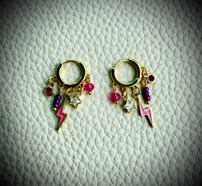 HBIC ⚡️ Mini Charm Earrings