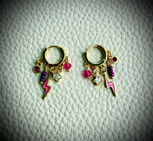 HBIC ⚡️ Mini Charm Earrings
