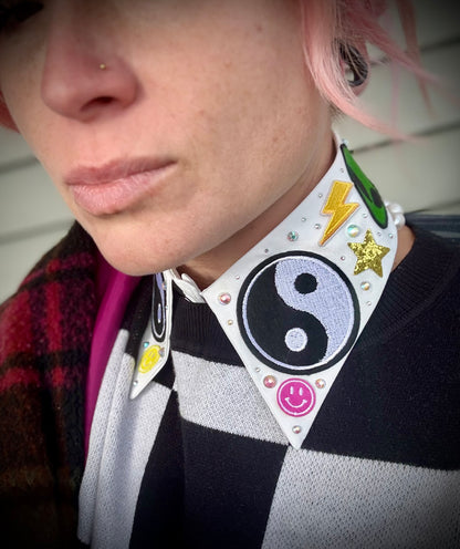 90s Dopamine Detachable Collar