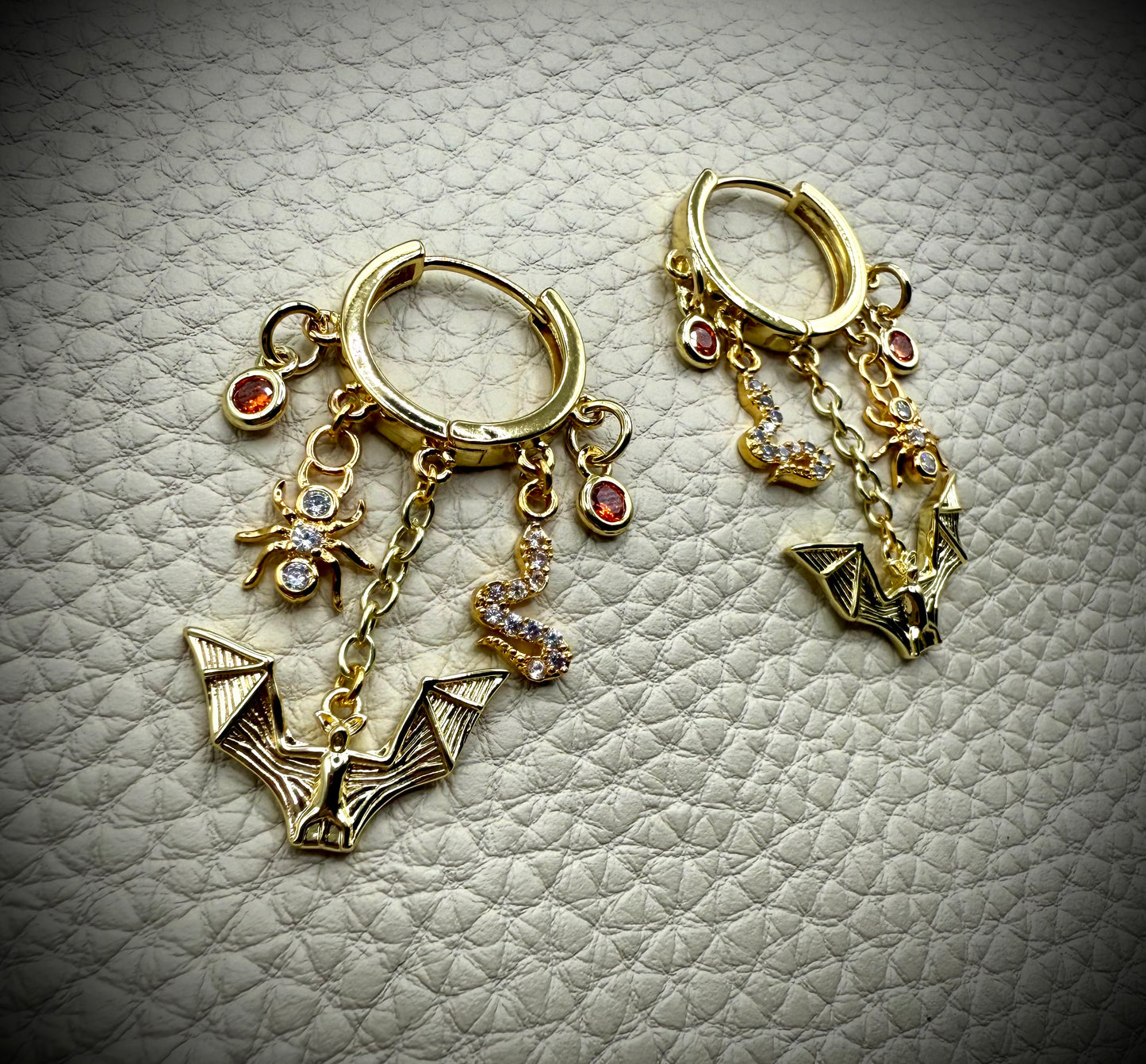 Bats in the Belfry 🦇 Mini Charm Earrings