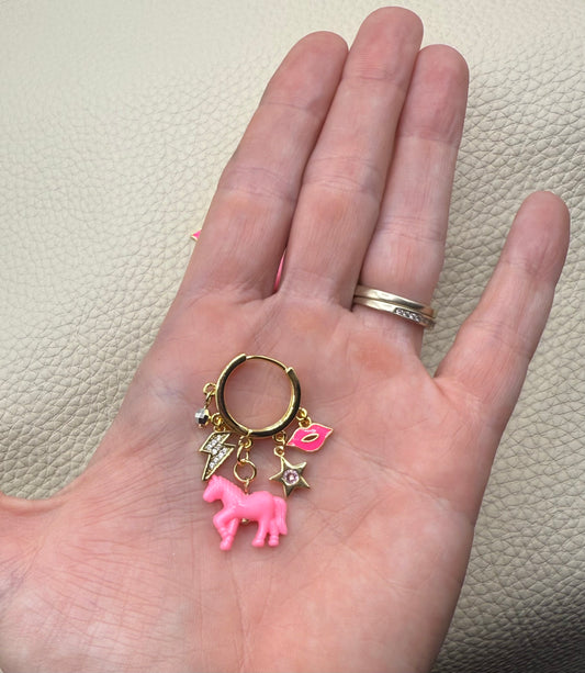 Pink Pony Club🔥 Mini Charm Earrings