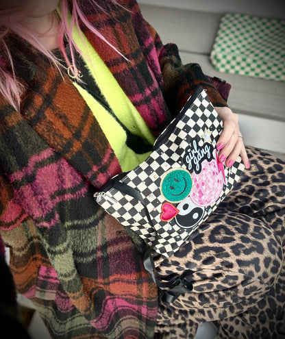 Checkered Girl Gang Dopamine Bag