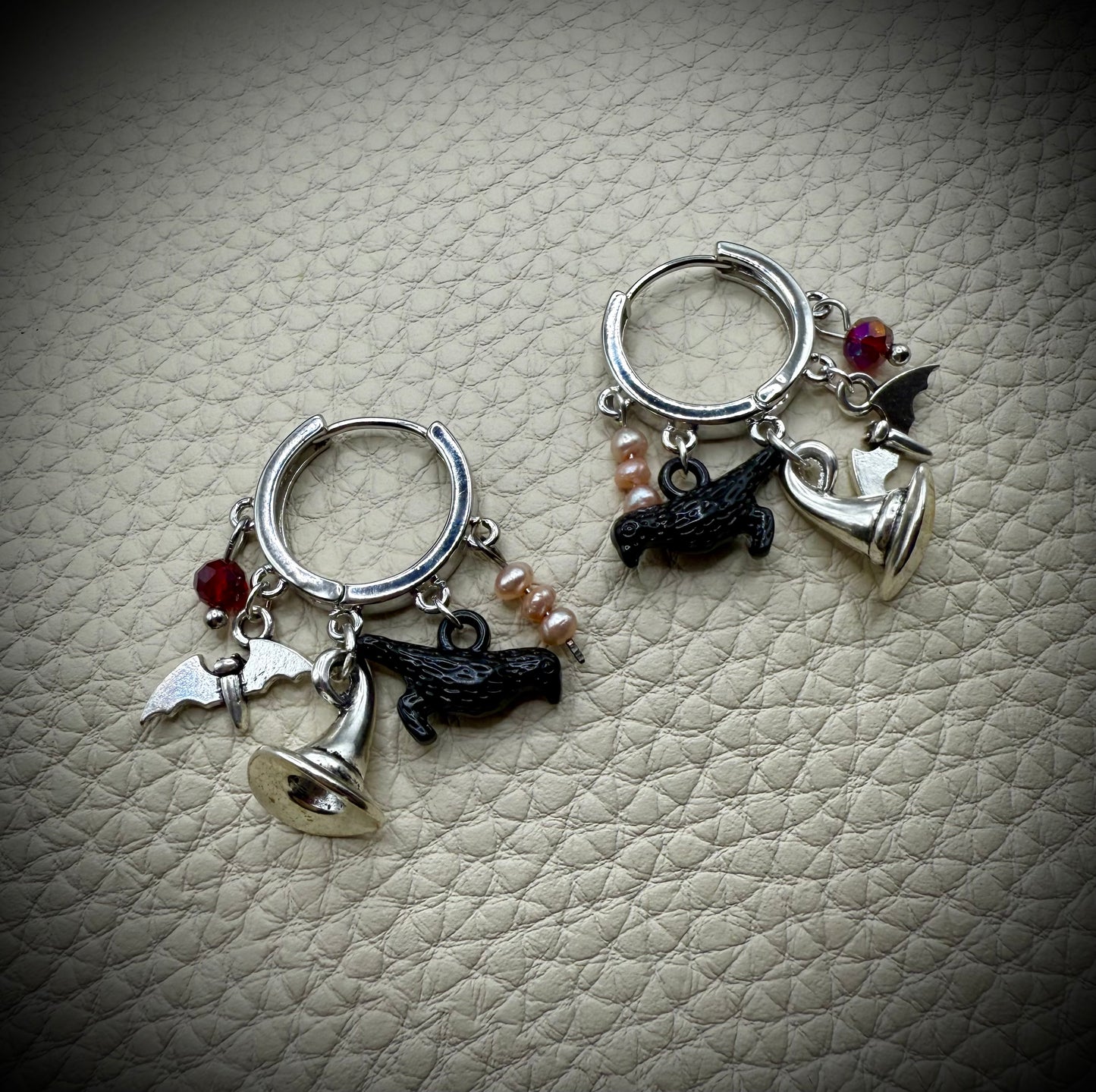 Witching Hour 🐦‍⬛ Mini Charm Earrings