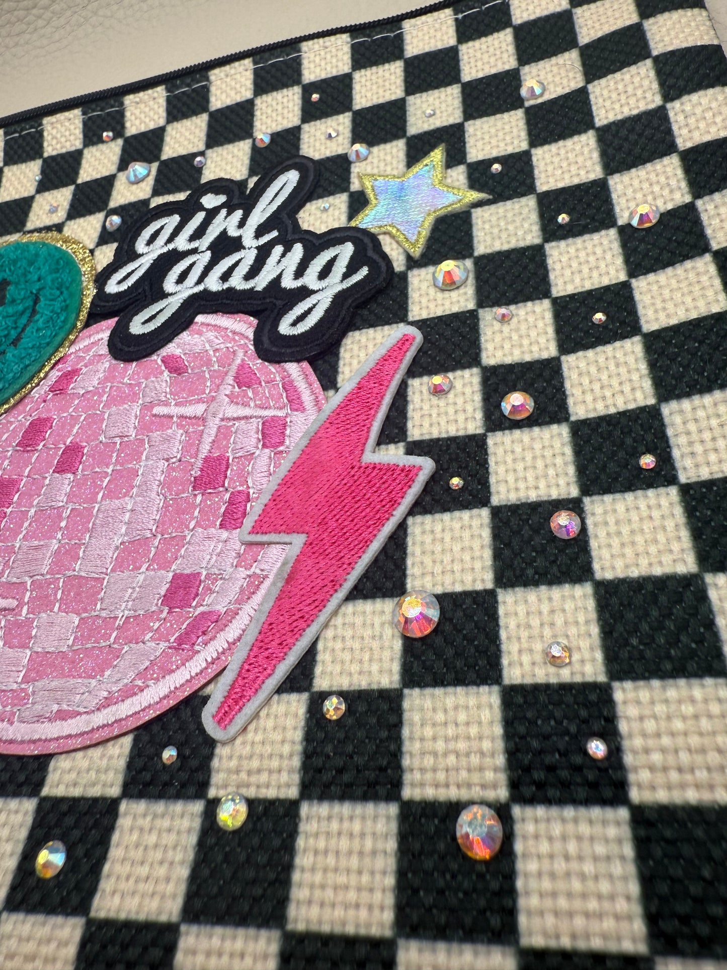 Checkered Girl Gang Dopamine Bag