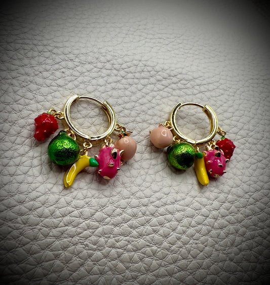 Chiquita Banana 🍌 Mini Charm Earrings