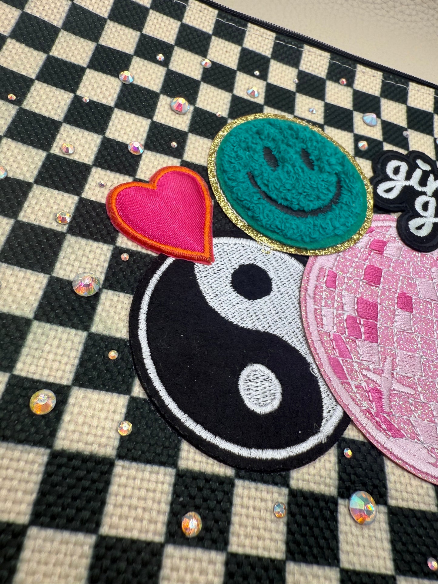 Checkered Girl Gang Dopamine Bag