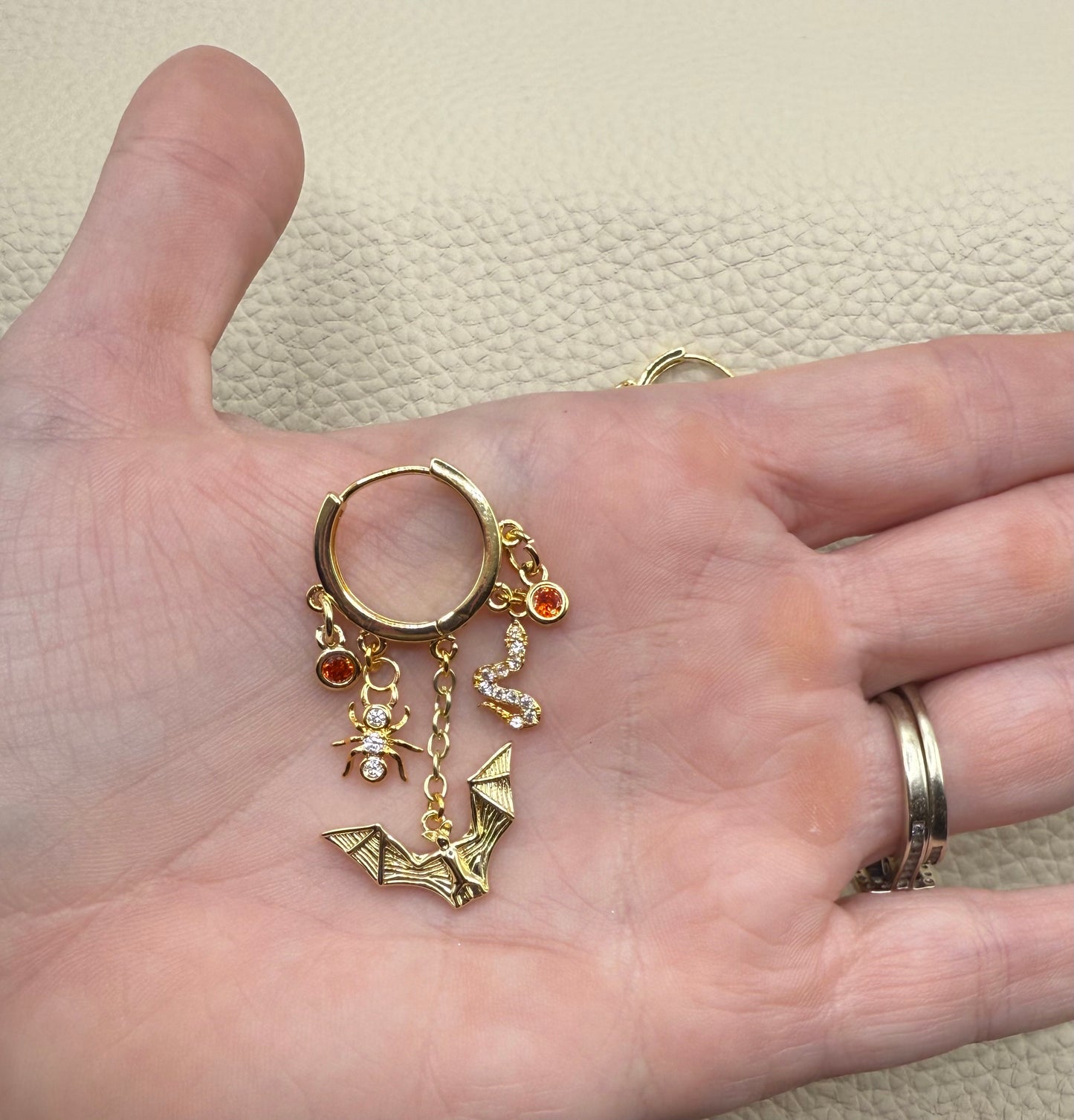 Bats in the Belfry 🦇 Mini Charm Earrings