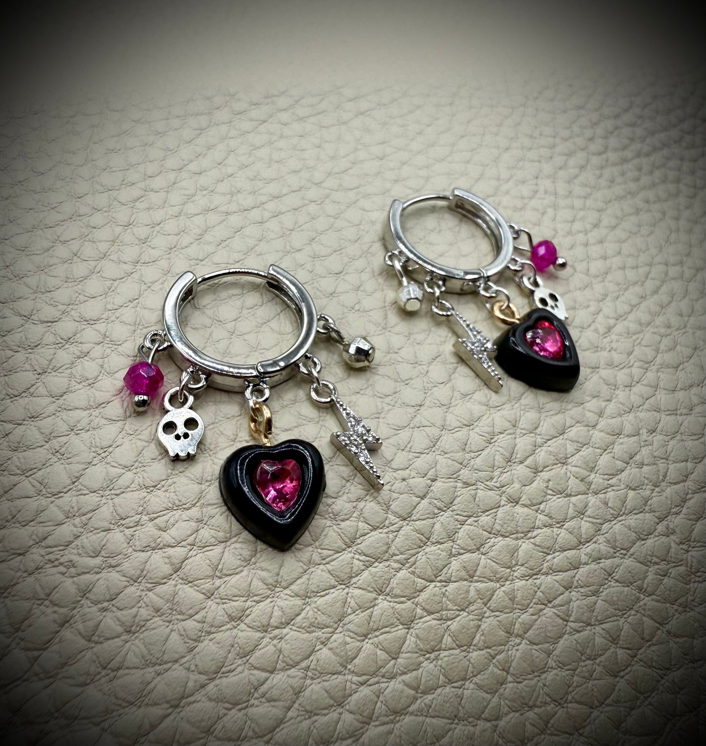 Goth Barbie 💞 Mini Charm Earrings