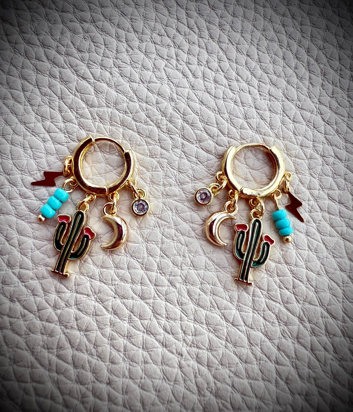 Desert Dusk 🌵 Mini Charm Earrings
