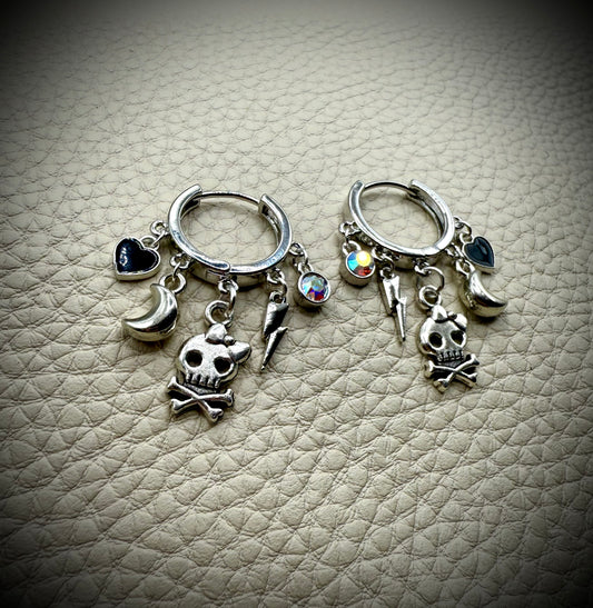 Princess of the Night 👸 Mini Charm Earrings